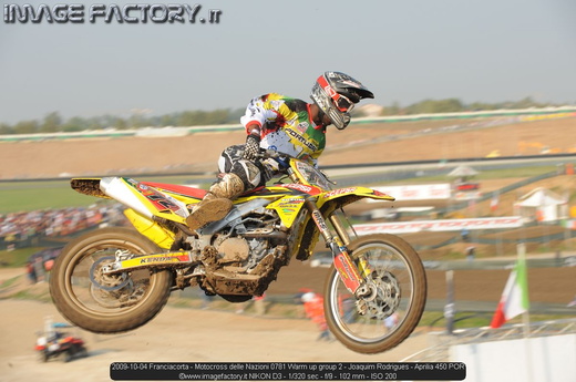 2009-10-04 Franciacorta - Motocross delle Nazioni 0781 Warm up group 2 - Joaquim Rodrigues - Aprilia 450 POR